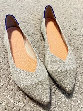 Rothys metallic flats 7